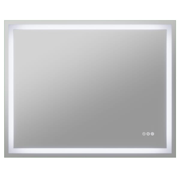 Anzzi 32in x 40in LED Front Lighting Bathroom Mirror With Defogger BA-LMDFX010AL - main